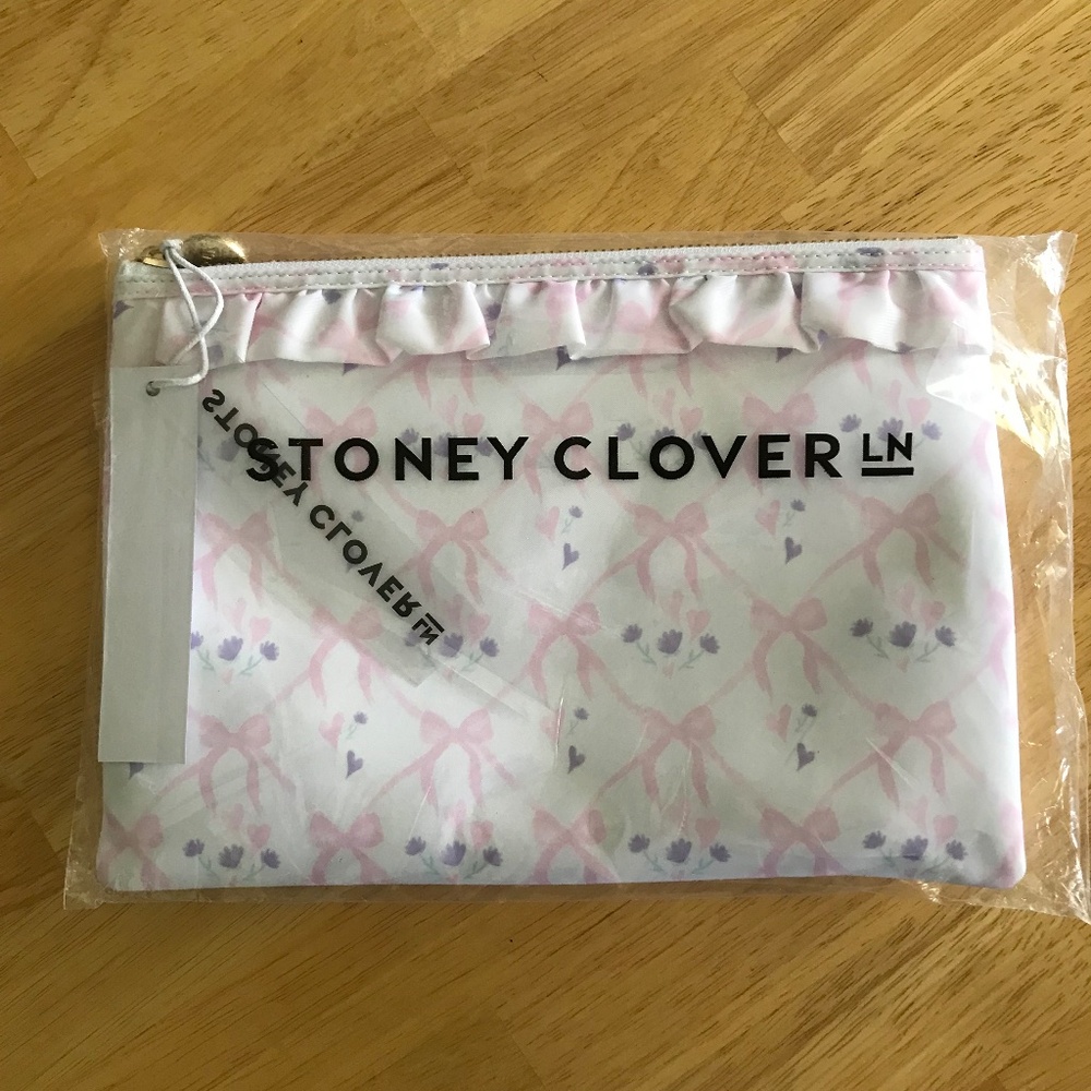 BRAND NEW - STONEY CLOVER LANE - FLAT POUCH